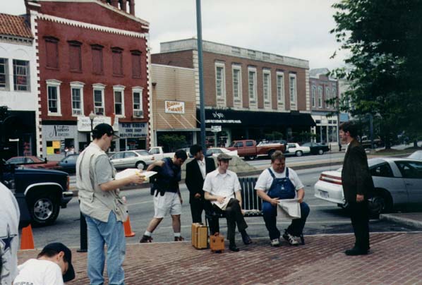 The On Location Video Shoot For 'Walk In My Shoes'